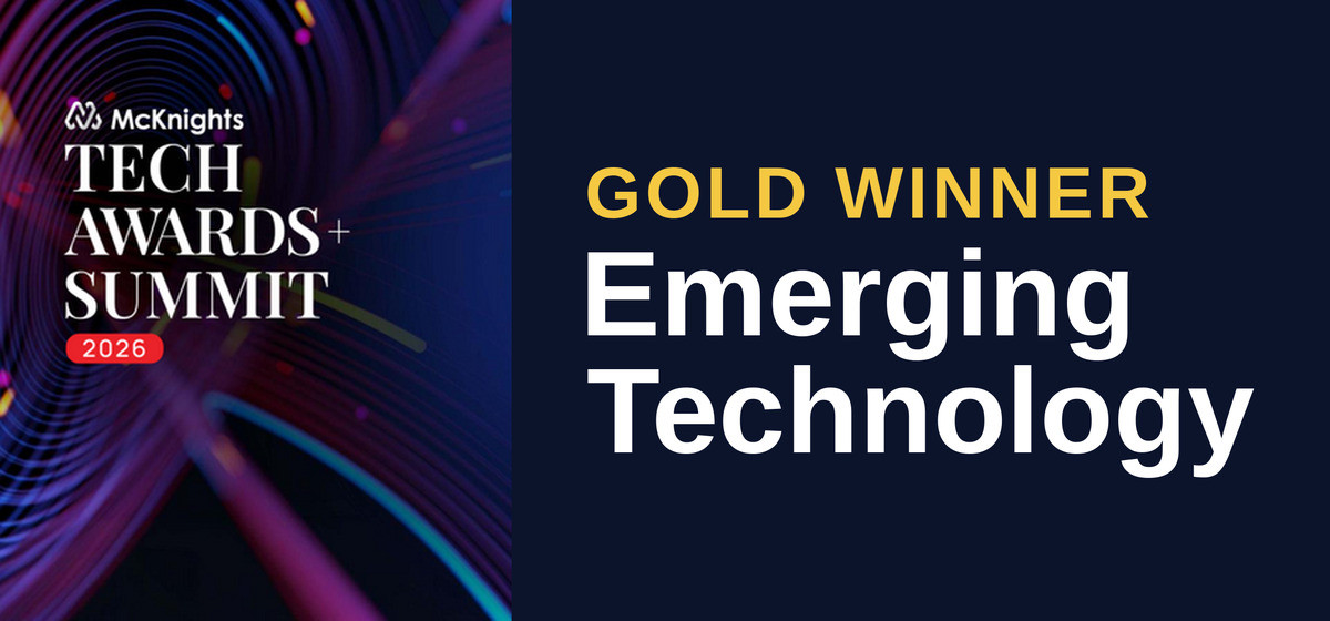 Gold Winner, Emerging Technology, McKnight's Tech Awards and Summit 2026